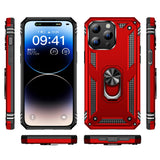 Coque antichoc avec support rotatif pour iPhone 15 Pro – vue 2