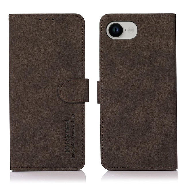 Étui marron pour iPhone 17e et 16e