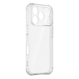 Coque transparente antichoc en TPU pour iPhone 17 Pro