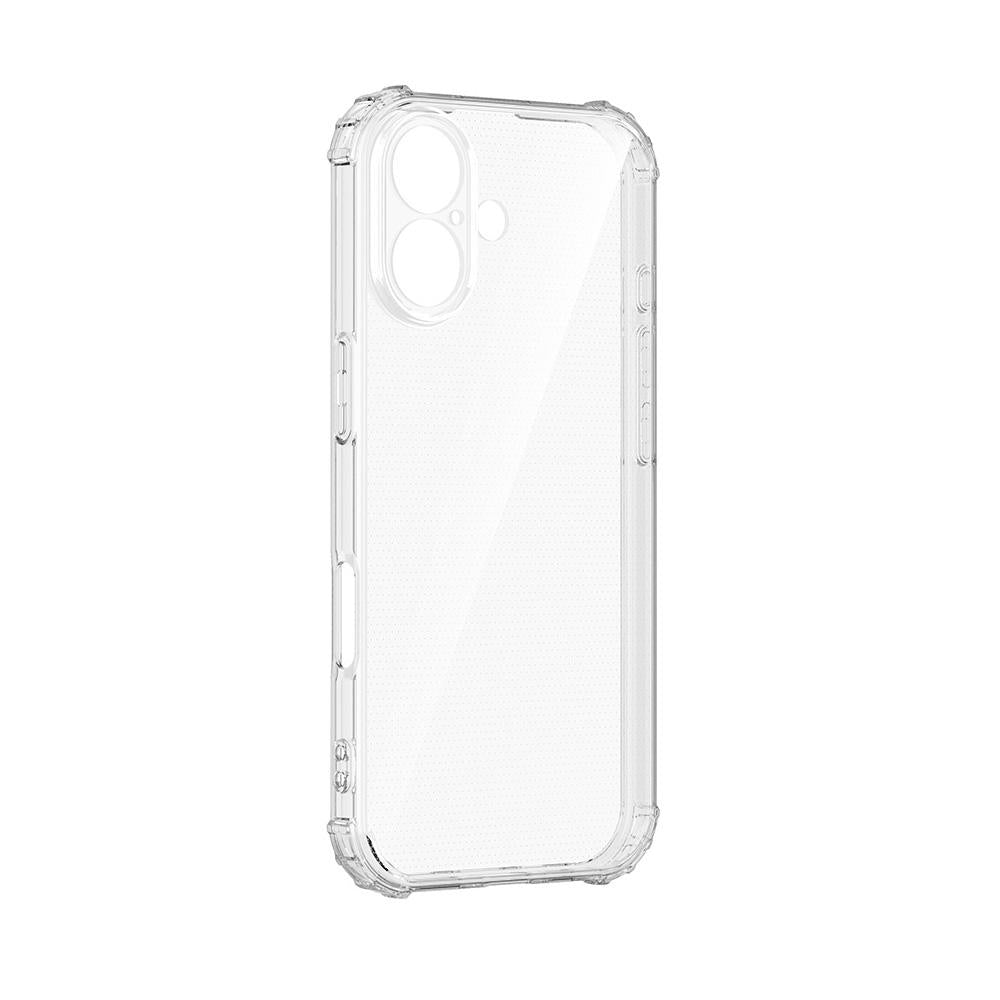 Coque transparente antichoc en TPU pour iPhone 17