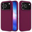 Coque en silicone pour iPhone 18 Pro et 18 Pro Max
