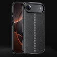 Coque antichoc TPU texture litchi pour iPhone 17 Air
