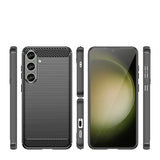 Coque TPU effet fibre de carbone pour Samsung Galaxy – vue 2