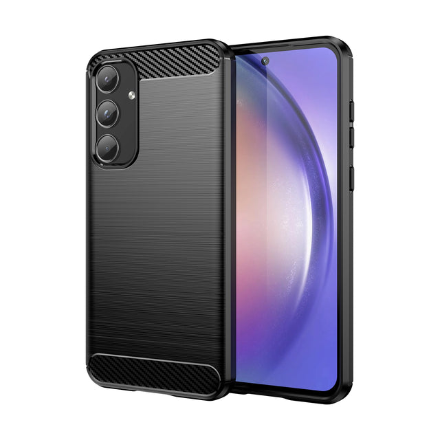 Coque effet fibre de carbone pour Samsung Galaxy A55 5G
