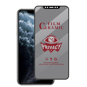 Film céramique anti-regard pour iPhone 11 et X série