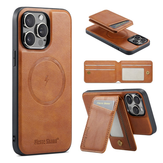Étui à rabat magnétique en cuir pour iPhone 12 Pro Max