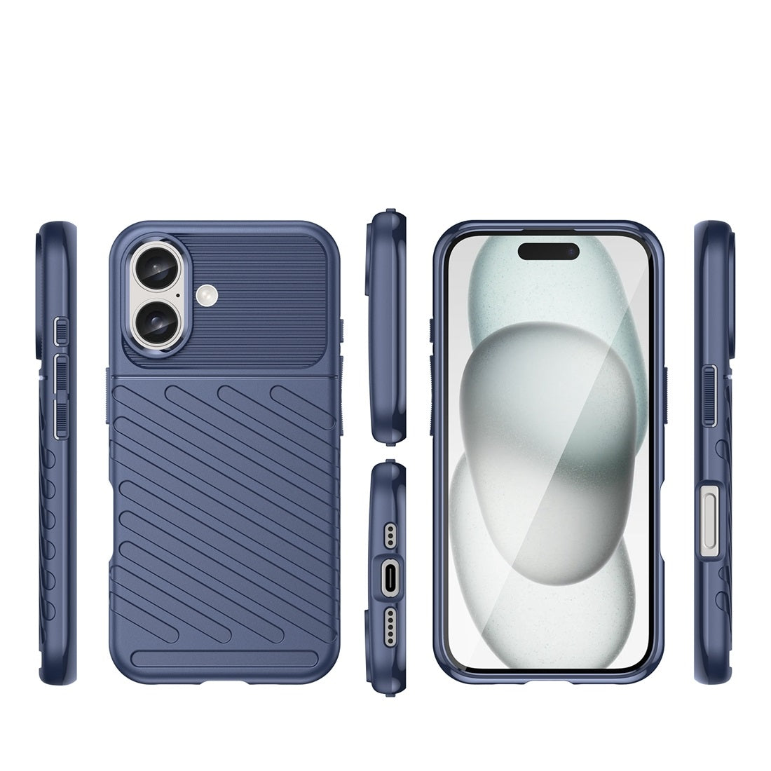 iPhone 16 Plus soft shockproof case
