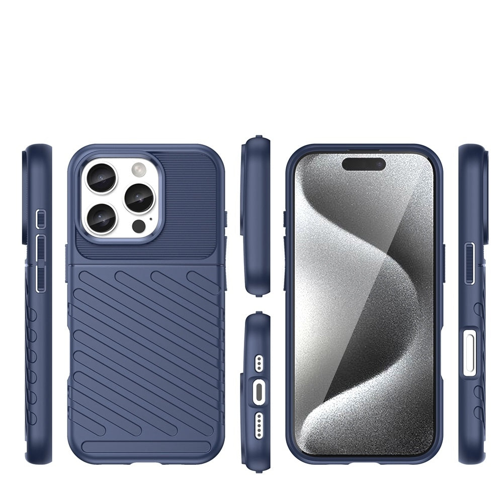 Weiche, stoßfeste Hülle für das iPhone 16 Pro Max