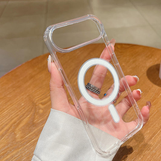 Coque Transparente Magnétique MagSafe pour iPhone 17 Pro Max