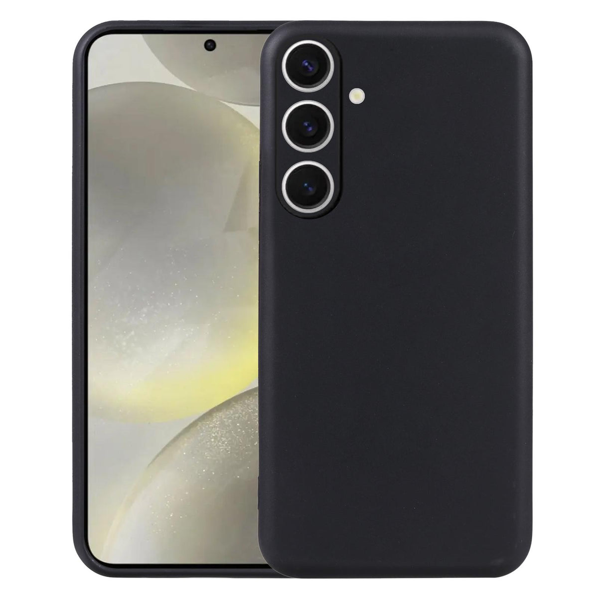 Coque TPU noire pour Samsung Galaxy S25 série