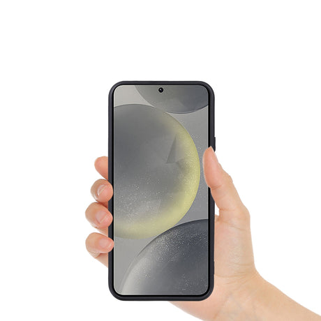 Coque TPU noire pour Samsung Galaxy S25 série – vue 3