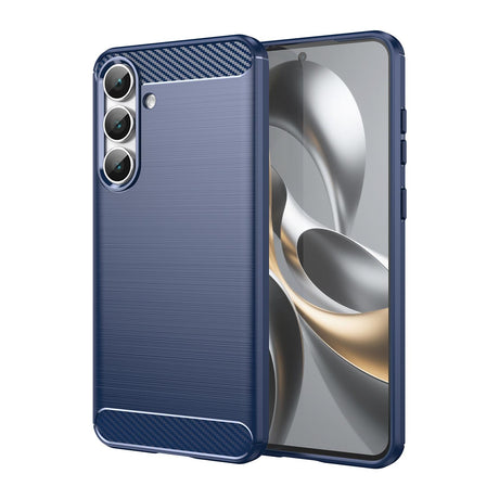 Coque TPU brossé effet carbone pour Samsung Galaxy S25 FE – vue 2