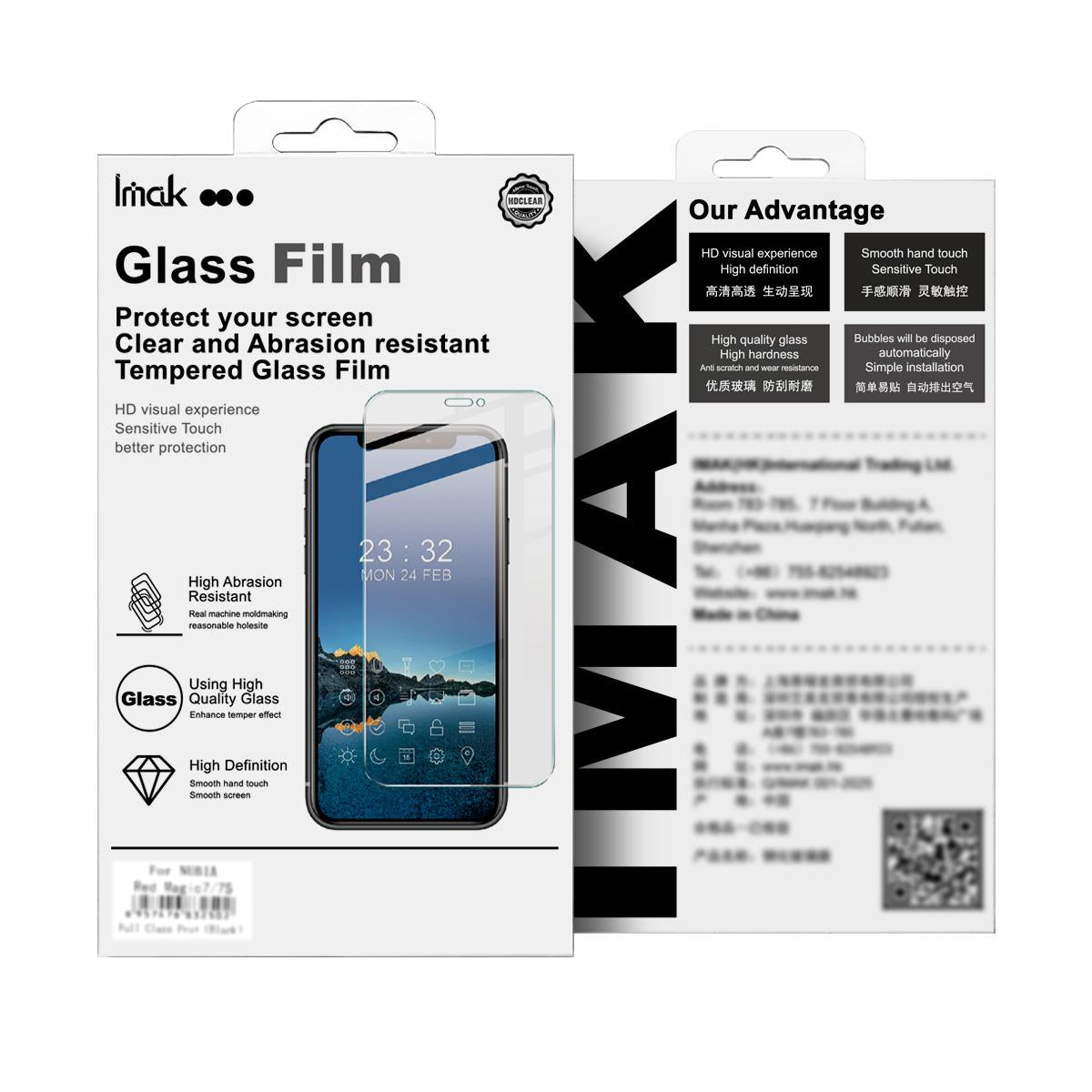 Film Verre Trempé pour iPhone 17 Pro Max Protection Écran 9H
