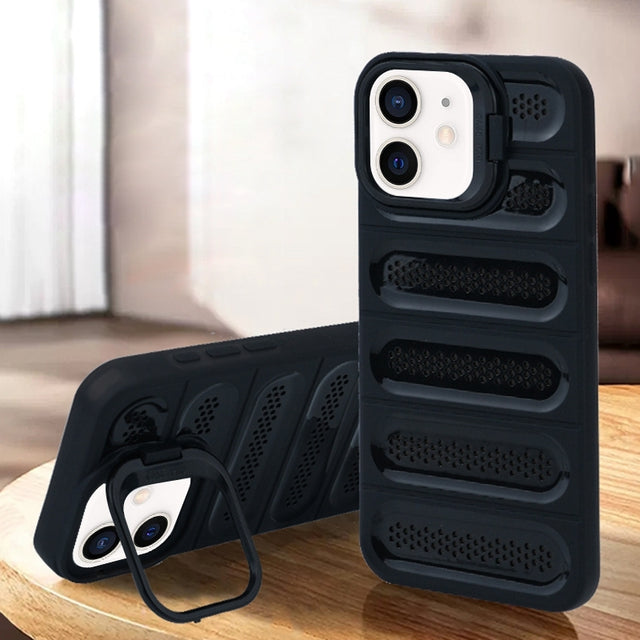 Coque avec support intégré pour iPhone 11, 12, 13 et 14