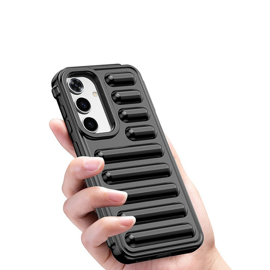 Coque Samsung Galaxy S24 Ultra 5G – Capsule Series TPU Noir Couleur Bonbon