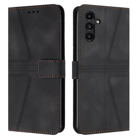 Étui portefeuille noir pour Samsung Galaxy A56 5G
