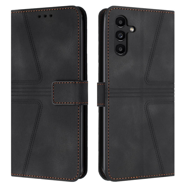 Étui portefeuille noir pour Samsung Galaxy A56 5G