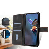 Étui portefeuille noir pour Samsung Galaxy A56 5G – vue 2