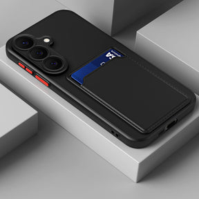 Coque TPU avec porte-carte pour Samsung Galaxy S26