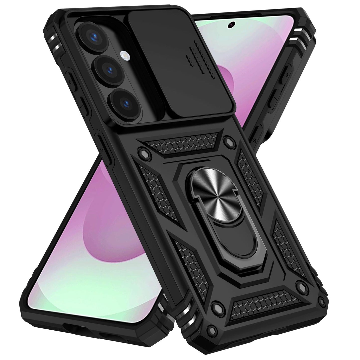 Coque Camshield Samsung Galaxy S26 5G – Protection Caméra + Support Anneau
