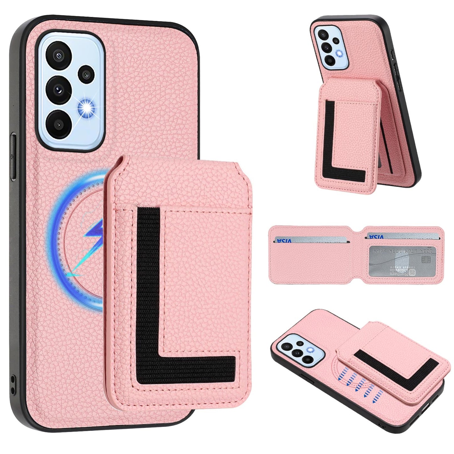 Coque Pour Samsung Galaxy A33  à carte magnétique détachable