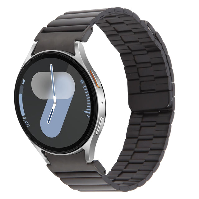 Bracelet métal effet bambou pour Samsung Galaxy Watch