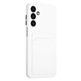 Coque blanche avec porte-cartes pour Samsung Galaxy A16 – vue 3