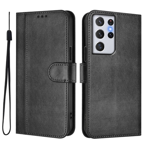 Étui portefeuille rétro pour Samsung Galaxy série S – vue 5