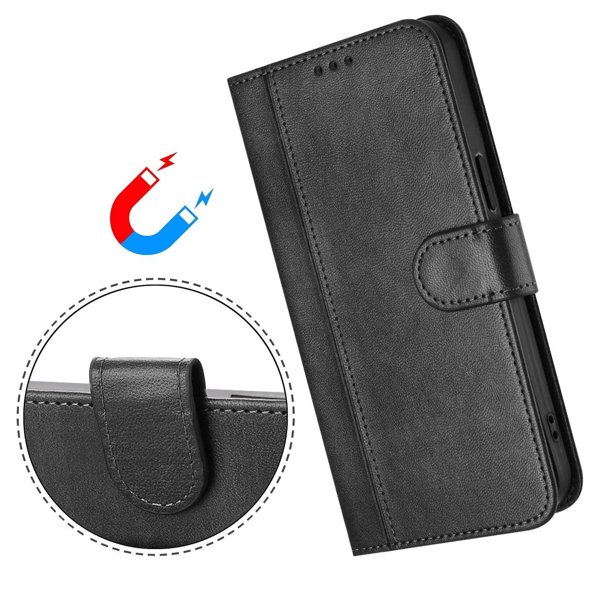 Étui portefeuille rétro pour Samsung Galaxy série S – vue 2