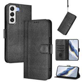 Étui portefeuille rétro pour Samsung Galaxy série S