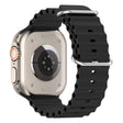 Bracelet Ocean en silicone pour Apple Watch 44 à 49 mm