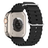 Bracelet Ocean en silicone pour Apple Watch 44 à 49 mm