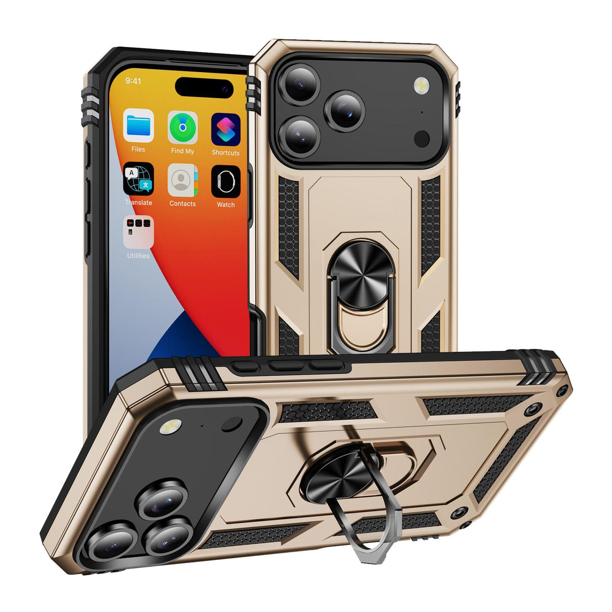 Coque Antichoc iPhone 18 Pro Max/ 17 Pro Max avec Support
