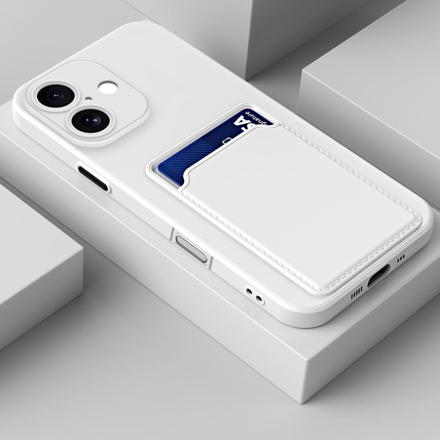 Coque iPhone 17 TPU avec emplacement carte