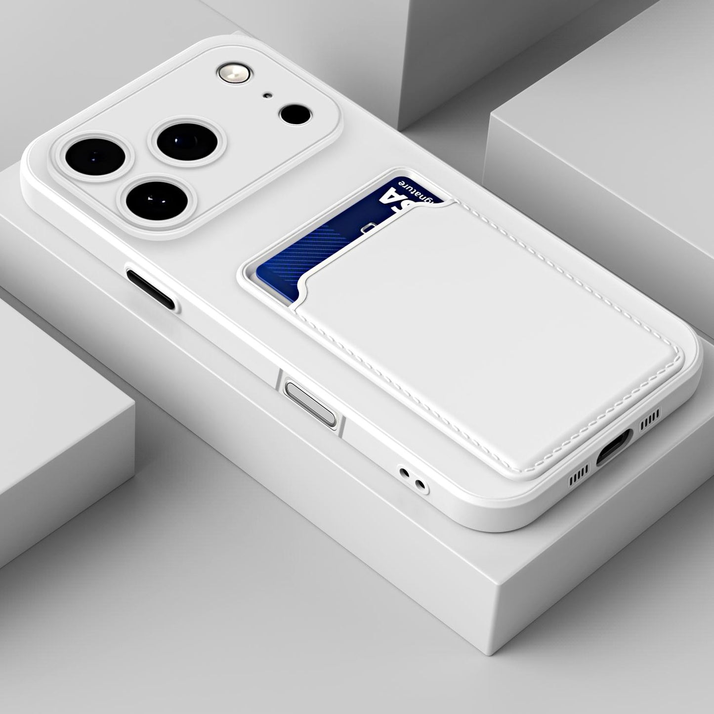 Coque en TPU avec porte-cartes pour iPhone 17 Pro