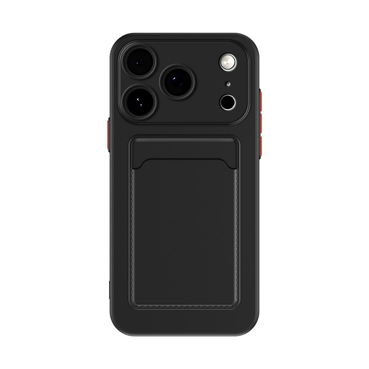Coque en TPU avec porte-cartes pour iPhone 17 Pro