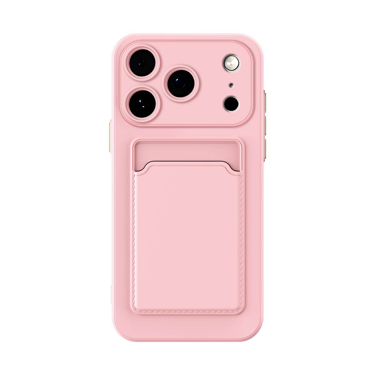 Coque iPhone 17 Pro Max TPU avec emplacement carte