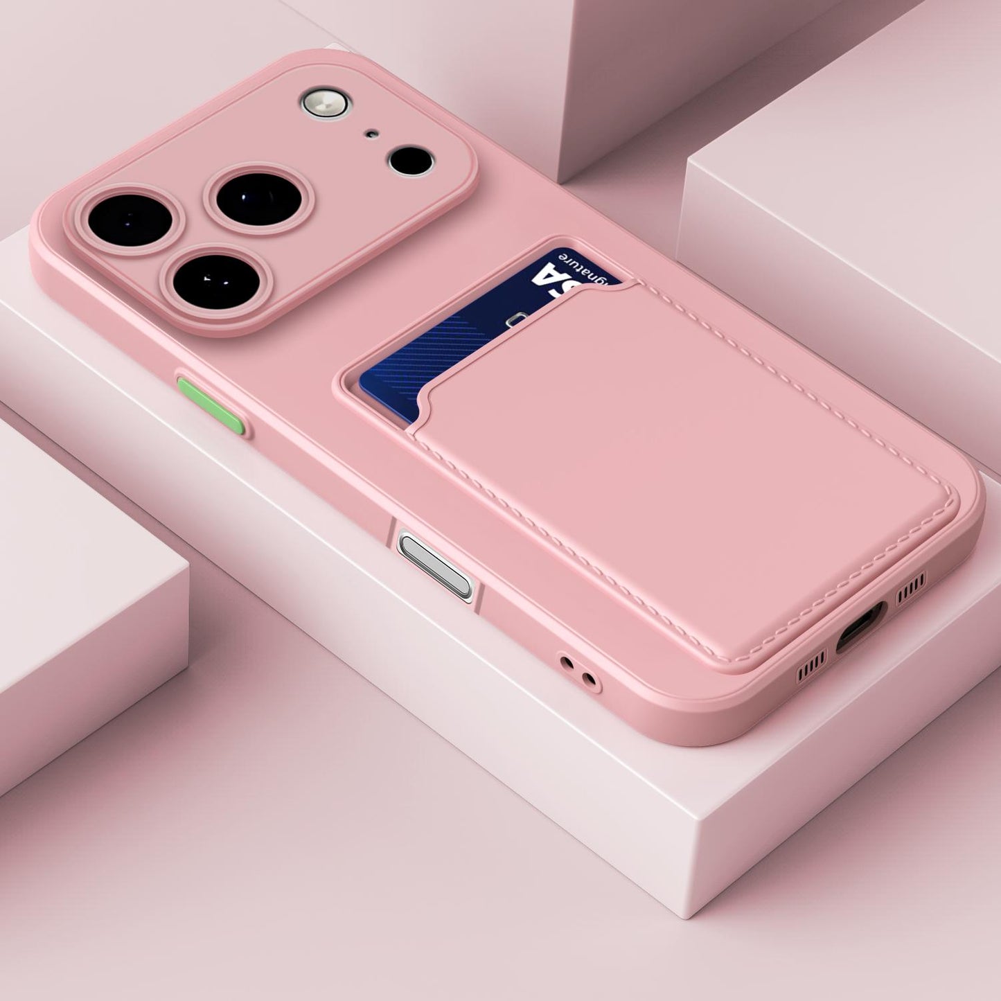 iPhone 17 Pro Max TPU-Hülle mit Kartenfach