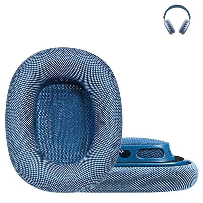 Lot de 2 coussinets de rechange magnétiques en tissu pour écouteurs AirPods Max