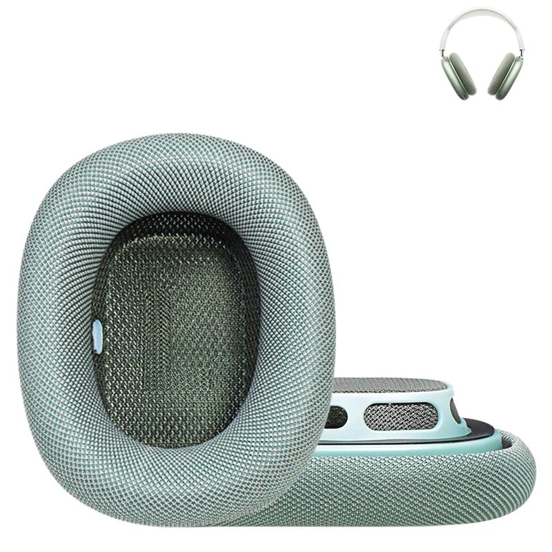 Lot de 2 coussinets de rechange magnétiques en tissu pour écouteurs AirPods Max
