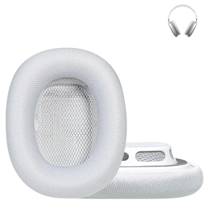 Lot de 2 coussinets de rechange magnétiques en tissu pour écouteurs AirPods Max