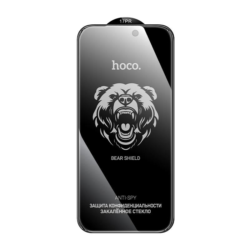 Film de protection en verre trempé anti-espion pour iPhone 17/16 Pro