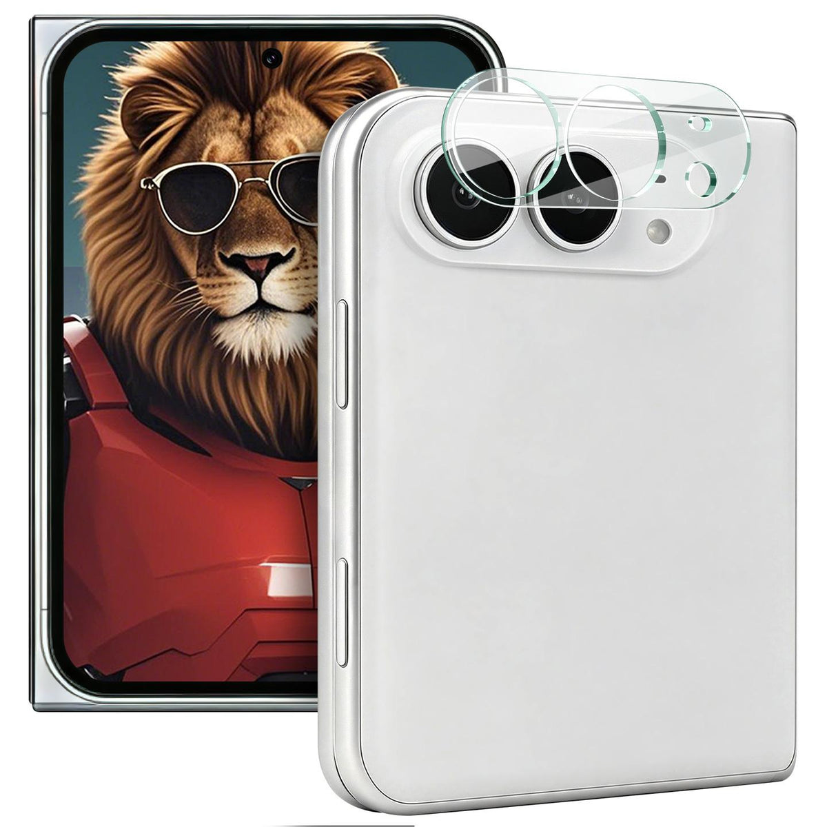 Verre Trempé IMAK pour Objectif Appareil Photo iPhone Duo