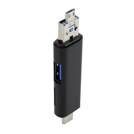 Lecteur de cartes 5 en 1 USB, USB-C et Micro USB – vue 2
