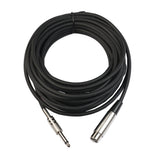 Câble micro XLR vers jack 6,35 mm – vue 3
