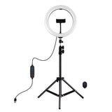 Anneau lumineux LED 10,2 pouces avec trépied – vue 2