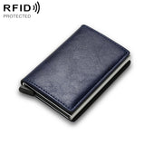 Porte-Cartes Automatique Pop-up – Protection RFID en Aluminium PU
