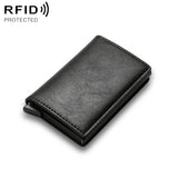 Porte-Cartes Automatique Pop-up – Protection RFID en Aluminium PU