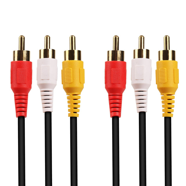 Câble RCA Cinch audio vidéo 3 mètres