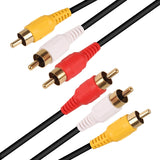 Câble RCA Cinch audio vidéo 3 mètres – vue 2